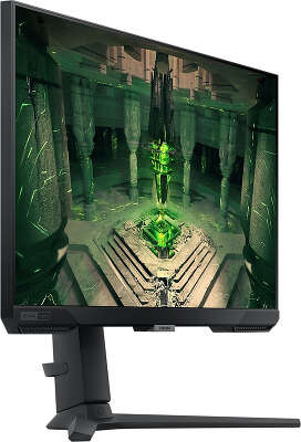 Монитор Samsung 25" Odyssey G4 S25BG400EI черный IPS LED 16:9 HDMI полуматовая HAS Piv 400cd 178гр/178гр 1920x1080 240Hz G-Sync FreeSync Premium DP FHD 4.5кг