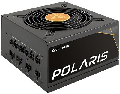 Блок питания Chieftec Polaris PPS-750FC (ATX 2.4, 750W, 80 PLUS GOLD, Active PFC, 120mm fan, Full Cable Management) Retail
