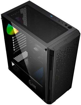 Корпус PowerCase Mistral Evo Air, черный, ATX, без БП (CMIEE-A4)