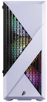 1STPLAYER FIREROSE F3-A White / ATX, TG / 4x120mm LED fans inc. / F3-A-WH-4F1