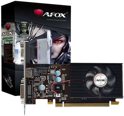 Видеокарта Afox G210 512MB DDR3 64bit VGA DVI HDMI 1FAN LP RTL (780315) {50}