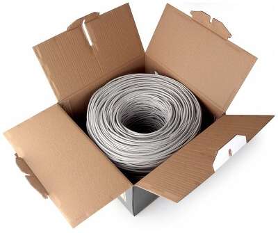 Cablexpert  [UPC-5040E-SOL] Кабель UTP кат.5e, 4 пары, 0.40 мм 305 м, ССА одножильный 