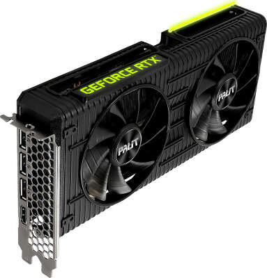 Видеокарта Palit NVIDIA nVidia GeForce RTX 3060Ti Dual 8Gb DDR6 PCI-E HDMI, 3DP LHR