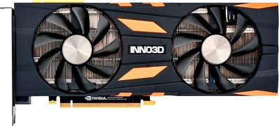 Видеокарта Inno3D nVidia GeForce RTX 2080 X2 OC 8Gb GDDR6 PCI-E HDMI, 3DP