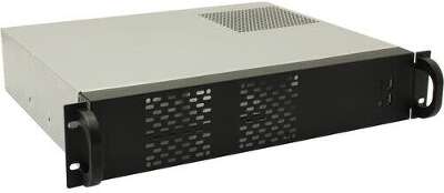 Procase 2U300-04 (Корпус 2U Rack server case, черный, без блока питания(PS/2), глубина 300мм, MB 9.6"x9.6" 4HDD)