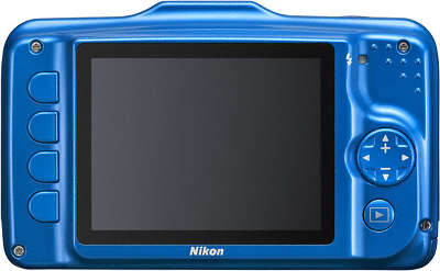 Цифровая фотокамера Nikon COOLPIX S31 Blue + рюкзак