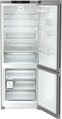 Холодильники LIEBHERR/ Plus, EasyFresh, МК NoFrost, 3 контейнера МК, в. 201,5 см, ш. 75 см, г. 67.5 см, класс ЭЭ A++, внутренние ручки, цвет Steel Finish,,полезный объём: 474 л (346 л + 128 л)