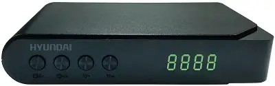 Ресивер DVB-T2 Hyundai H-DVB200 черный