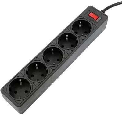 5bites Сетевой фильтр GARDA SP5B-530 5S / 3*0.75MM2 / 3M / BLACK