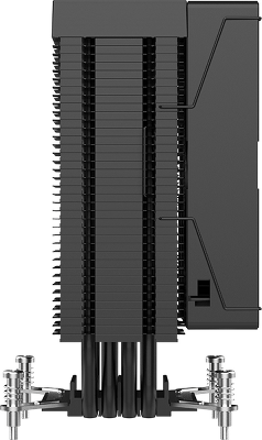 Кулер для процессора Formula V Line ICE BOID 4PSD12, 120mm FAN, 4 HEAT PIPES, 4-PIN PWM, 400-2200 RPM, 34.34DBA, HYDRO BEARING, LGA2066/2011/1700/1851/1200/115x, AM5/AM4/AM3