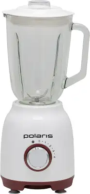 Блендер стационарный Polaris PTB 0821G 800Вт белый/красный