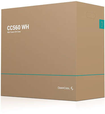 Корпус Deepcool CC560 WH, белый, ATX, Без БП (R-CC560-WHGAA4-G-1)