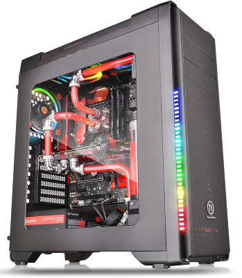 Корпус Thermaltake Versa C21 RGB черный без БП ATX 5x120mm 2xUSB2.0 1xUSB3.0