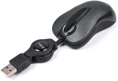 Мышь A4Tech N-60F-1 USB, чёрная