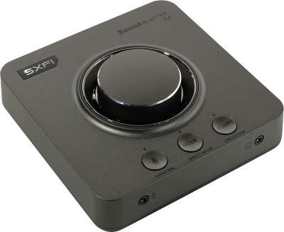 Звуковая карта Creative USB Sound Blaster X4 (Super X-Fi Ultra DSP) 7.1 Ret