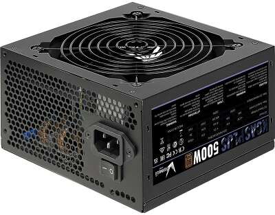 Блок питания 500W FORMULA (AEROCOOL) KCAS PLUS 500 (ATX, 80+ Bronze, APFC, 20+4 pin, 120mm fan, PCI-E 6+2Px2, 7xSATA) (KCAS PLUS 500 (F))