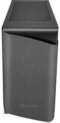 Корпус SilverStone SETA A1, черный/титан, ATX, Без БП (SST-SEA1TB-G)