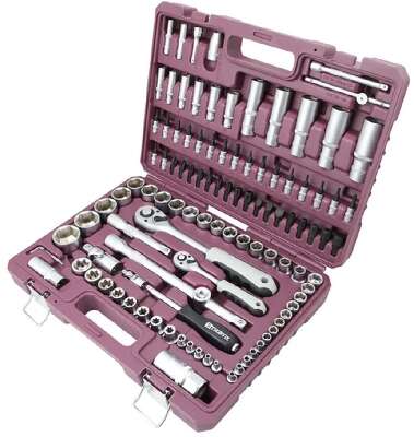 Thorvik TS108 Набор инструмента универсальный 1/4", 1/2"DR, 108 предметов