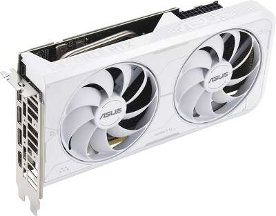 Видеокарта ASUS NVIDIA nVidia GeForce RTX 3060Ti DUAL-RTX3060TI-O8GD6X-WHITE 8Gb DDR6X PCI-E HDMI, 3DP