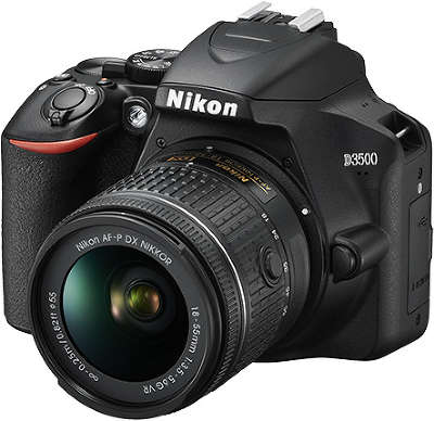 Цифровая фотокамера Nikon D3500 Kit (AF-P DX 18-55 мм f/3.5-5.6 non-VR)