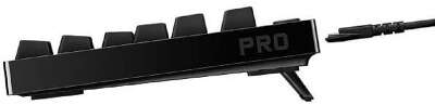 920-009393 Logitech Клавиатура Gaming Pro механическая черный USB оригинальная заводская гравировка RU/LAT