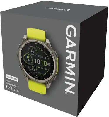 Смарт-часы Garmin Fenix 8 Solar 47мм 1.3