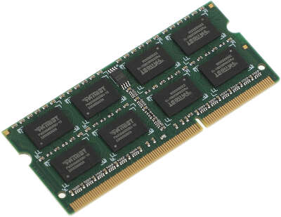 Память DDR3 4Gb 1333MHz Patriot PSD34G13332S RTL PC3-10600 CL9 SO-DIMM 204-pin 1.5В dual rank Ret