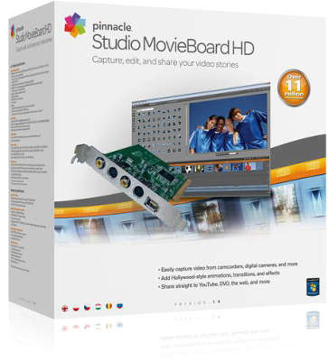 Плата монтажа видео Pinnacle Systems Studio MovieBoard HD PCI V.15