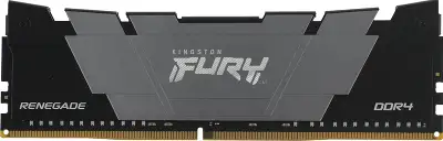 Память DDR4 4x16GB 3200MHz Kingston KF432C16RB12K4/64 Fury Renegade Black RTL Gaming PC4-25600 CL16 DIMM 288-pin 1.35В dual rank с радиатором Ret