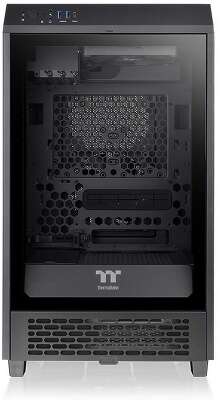 Корпус Thermaltake The Tower 200/Black/Win/SPCC/Tempered Glass*1/CT140 Fan*2/Color Box