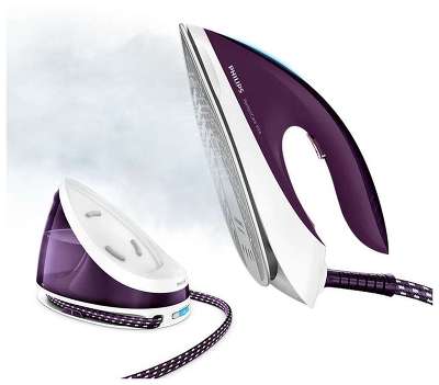 Паровая станция Philips PerfectCare Viva GC7051/30, сиреневый/белый