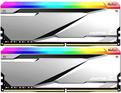 Набор памяти DDR5 DIMM 2x16Gb DDR7600 Netac Z RGB (NTZED5P76DP-32S)