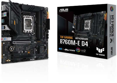 Материнская плата mATX LGA1700 ASUS TUF GAMING B760M-E D4