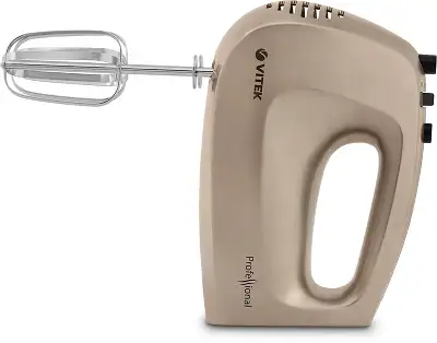 Миксер ручной Vitek VT-1422 600Вт хром/золотистый