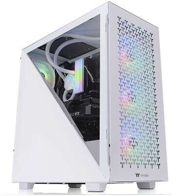 Корпус Thermaltake Divider 300 TG Air Snow, белый, ATX, Без БП (CA-1S2-00M6WN-02 )