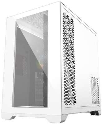 Корпус PowerCase CVWA-L4, белый, ATX, Без БП (CVWA-L4)