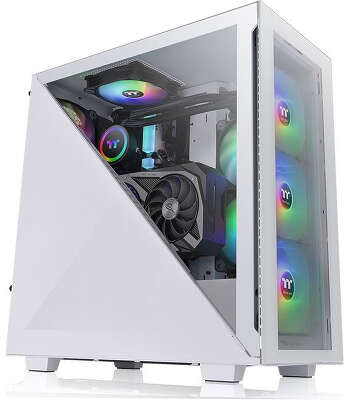 Корпус Thermaltake Divider 300 TG Snow ARGB, белый, ATX, Без БП (CA-1S2-00M6WN-01)