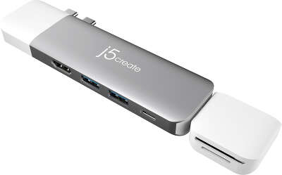 Адаптер j5create UltraDrive USB-C 8-in-1 [JCD387]