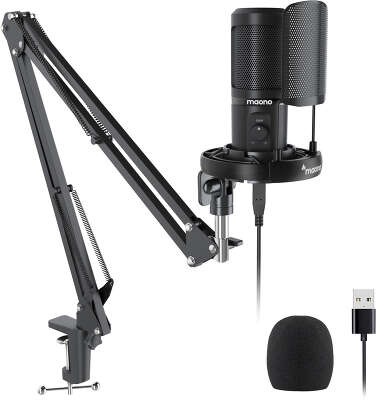Конденсаторный USB-микрофон Maono AU-PM461S Podcasting Microphone Kit