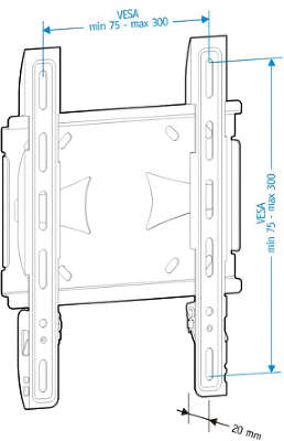 Кронштейн настенный Holder LCDS-5045