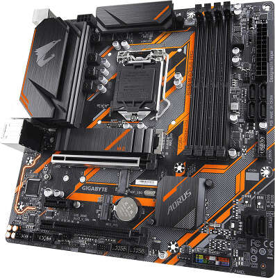 Материнская плата microATX LGA1151v2 GIGABYTE B360 M AORUS PRO