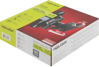 Кронштейн для телевизора Holder LCDS-5065 черный 19