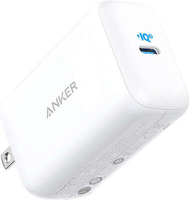 Зарядное устройство Anker PowerPort III 65W GaN, White [A2712H21]