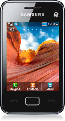 Смартфон Samsung Star 3 Duos S5222 Black
