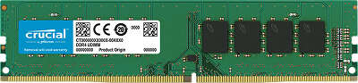 Модуль памяти DDR4 DIMM 32Gb DDR2666 Crucial (CT32G4DFD8266)
