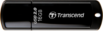 Флеш-накопитель/ Transcend 16GB JetFlash 350 (Black) USB 2.0