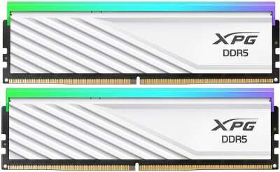 Модуль памяти DIMM 32GB (16GBx2) DDR5-6400 RGB AX5U6400C3216G-DTLABRWH ADATA