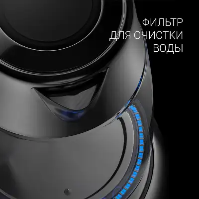 Чайник электрический Polaris PWK 1775CGLD 1.7л. 1850Вт серебристый матовый корпус: стекло