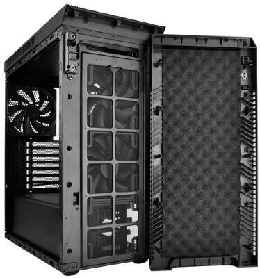 Корпус SilverStone Kublai SST-KL07B, черный, ATX (SST-KL07B)