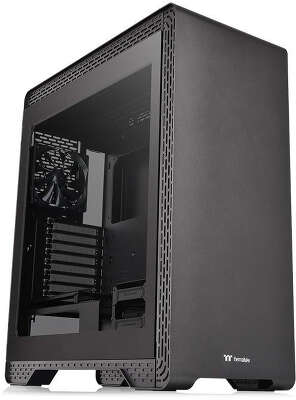 Корпус Thermaltake S500 TG, черный, ATX, Без БП (CA-1O3-00M1WN-00)